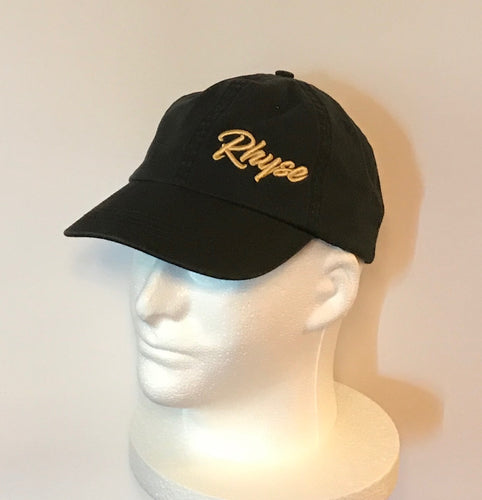 Rhyse Logo Black Dad Hat