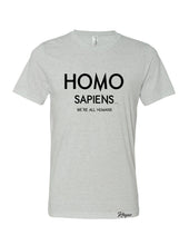 Mens/Unisex "HomoSapiens" Crew Neck T-Shirt