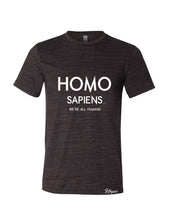 Mens/Unisex "HomoSapiens" Crew Neck T-Shirt
